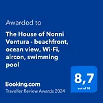 The House Of Nonni Ventura - Beachfront, Ocean View, Wi-fi, Aircon, Swimming Pool דירה מורו דל חאבלה